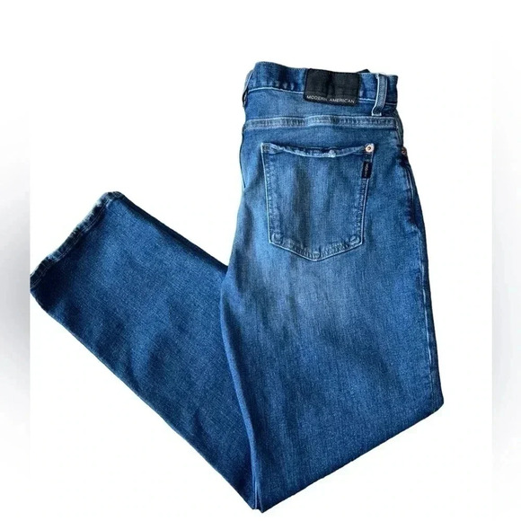 Modern American La Fayette Women’s Jeans In A Vintage Blue Wash Size  28 - Picture 4 of 8